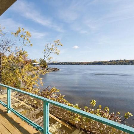 Hudson Riverfront Home Catskill Exterior foto
