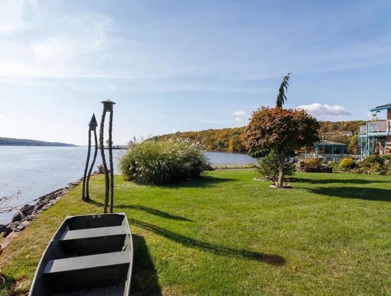 Hudson Riverfront Home Catskill Exterior foto