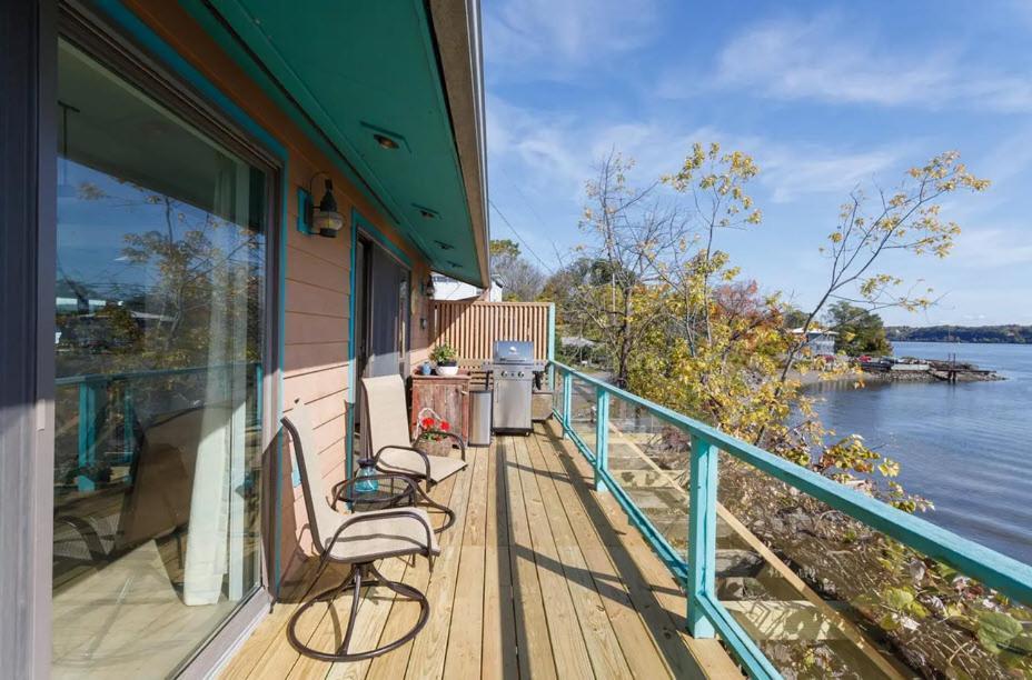 Hudson Riverfront Home Catskill Exterior foto