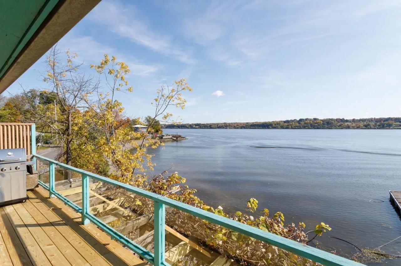 Hudson Riverfront Home Catskill Exterior foto