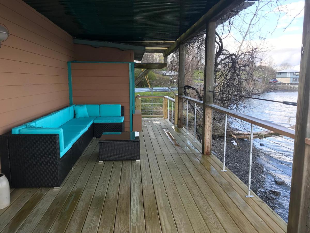 Hudson Riverfront Home Catskill Exterior foto