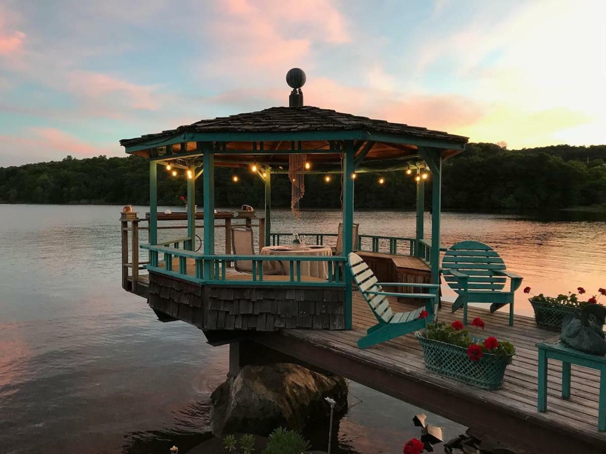 Hudson Riverfront Home Catskill Exterior foto