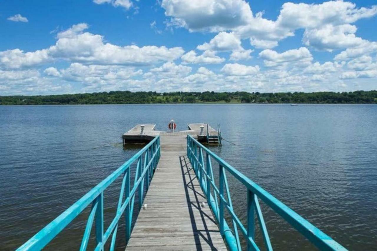 Hudson Riverfront Home Catskill Exterior foto